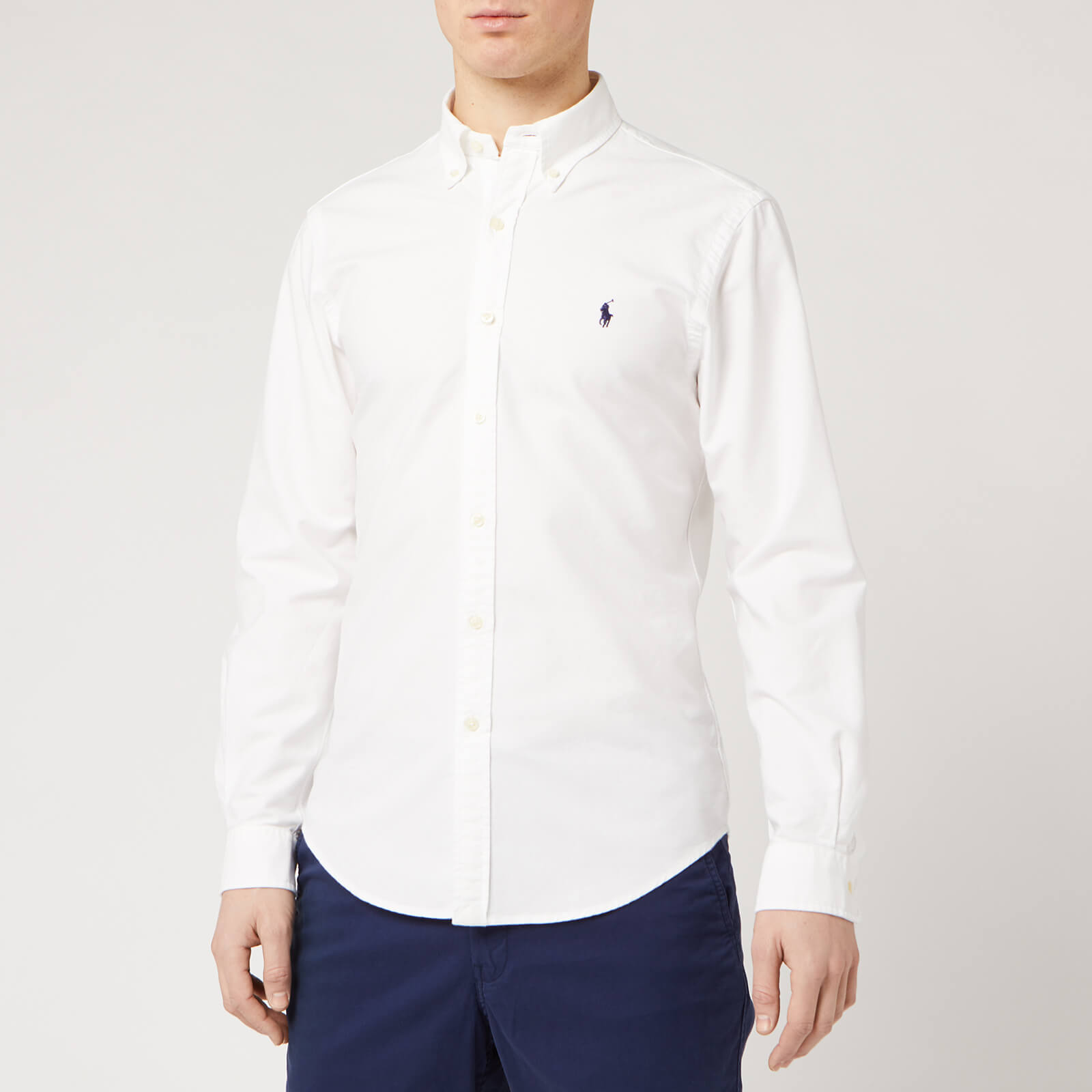 polo ralph lauren white oxford shirt