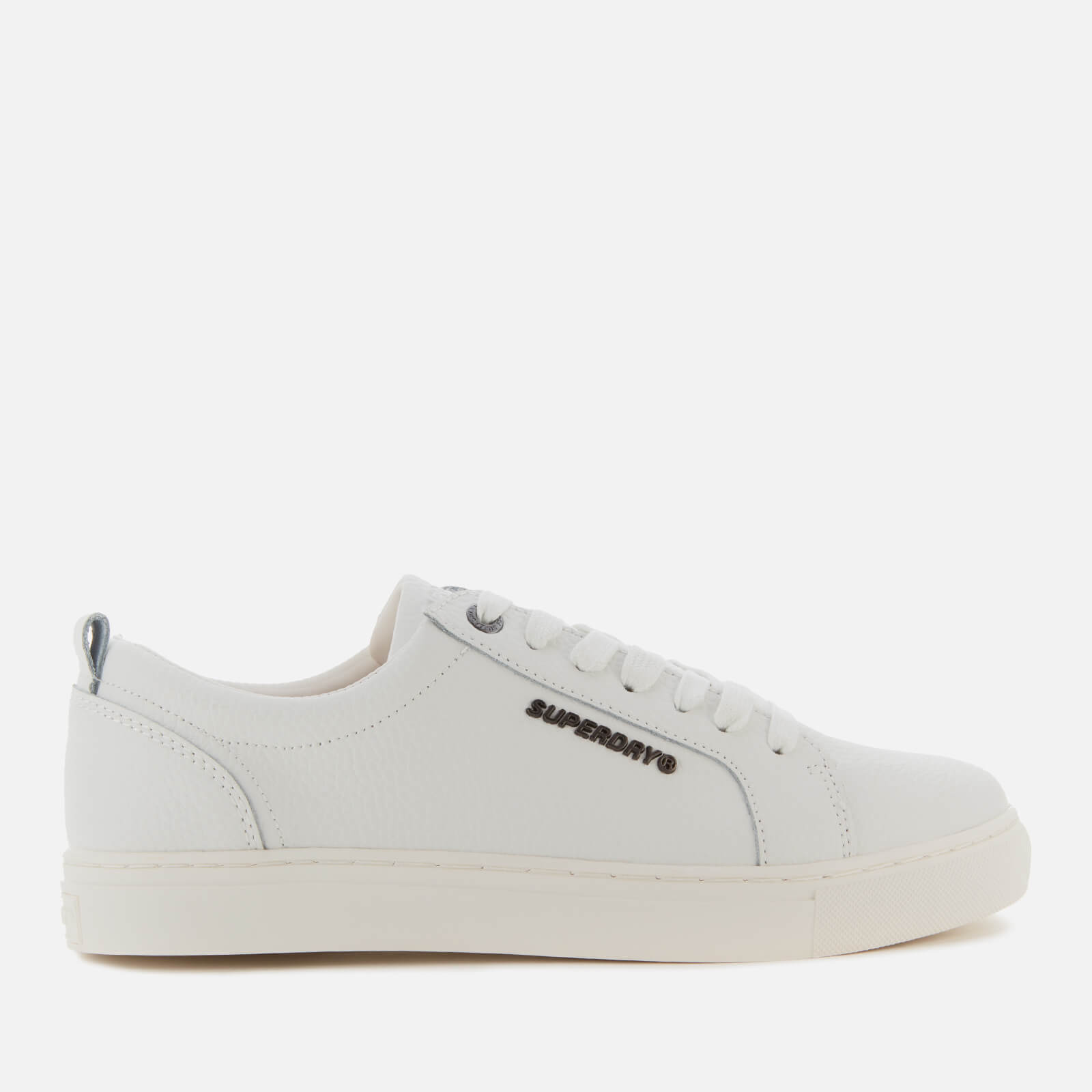 superdry white trainers