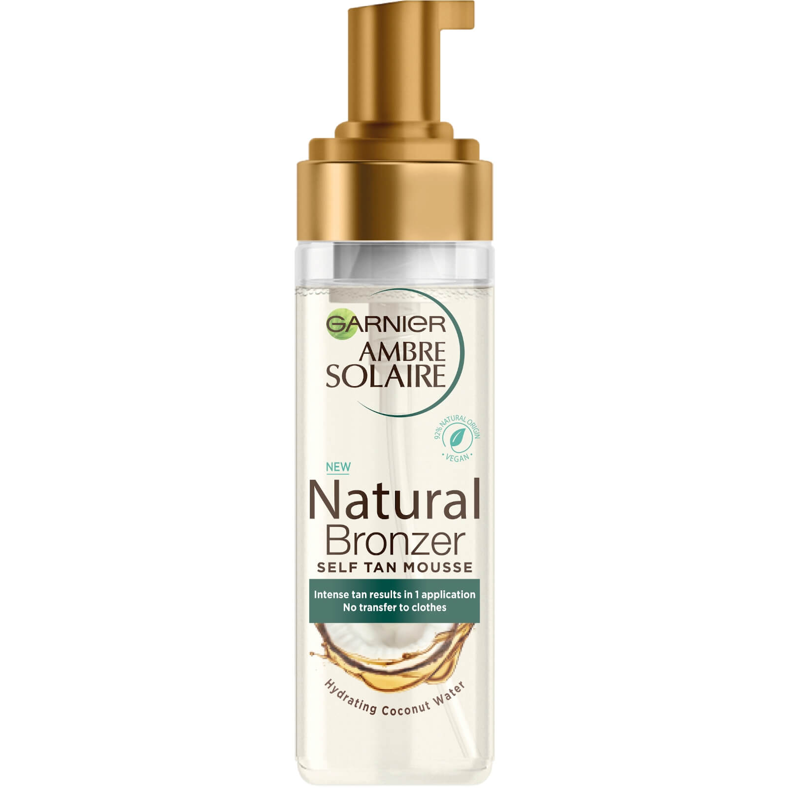 Garnier Ambre Solaire Vegan Natural Bronzer Intense Clear Self Tan