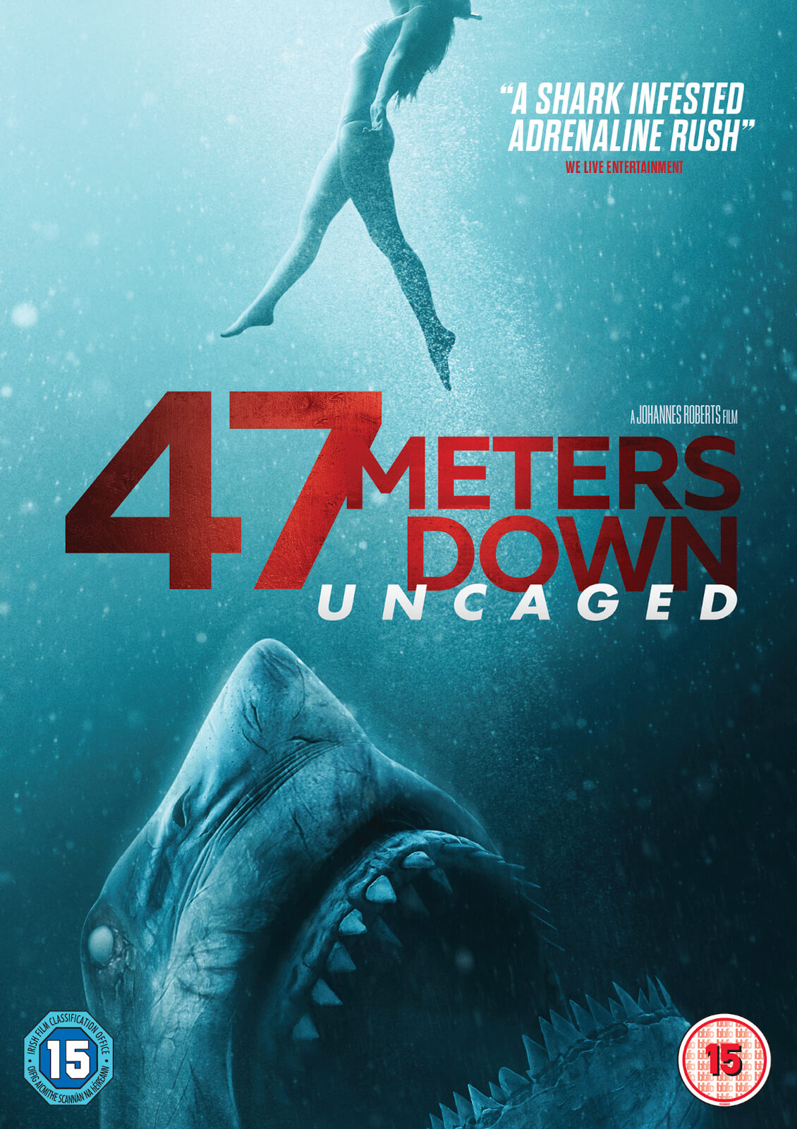 47 Metres Down Uncaged Dvd Zavvi