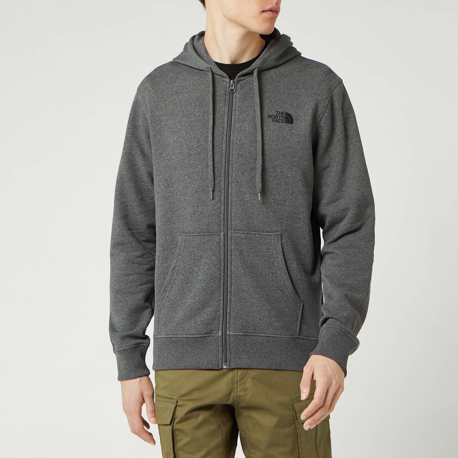 Open Gate Fz Hoody TNF Medium Grey The North Face Tnf Medium Grey Heather