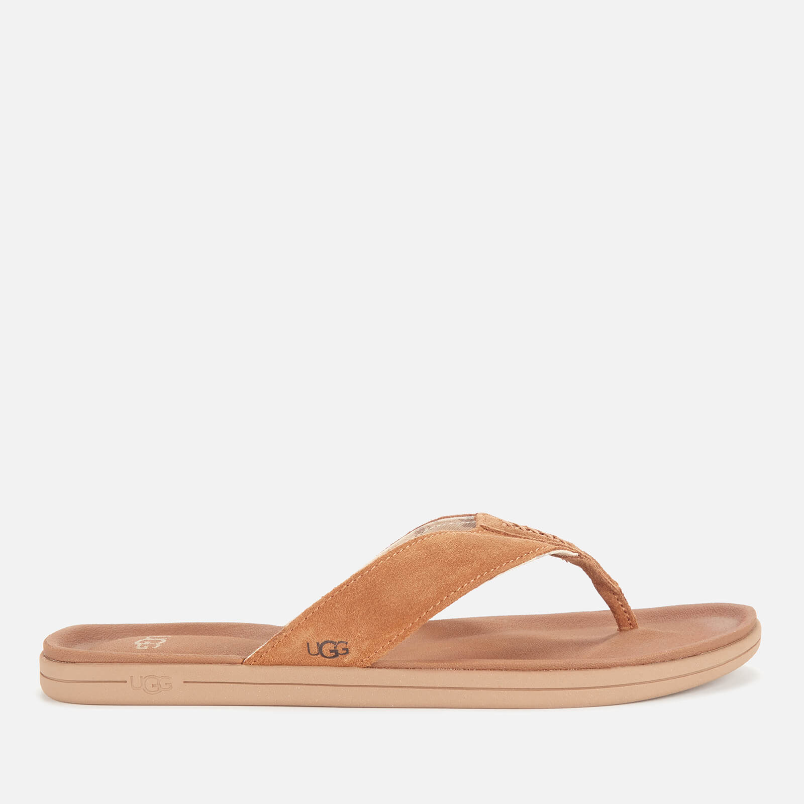 ugg suede flip flops
