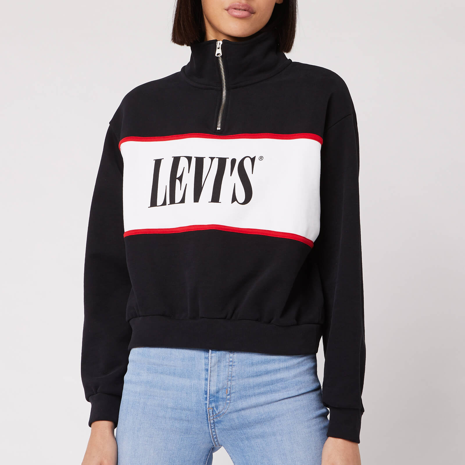 levis zip hoodie women's