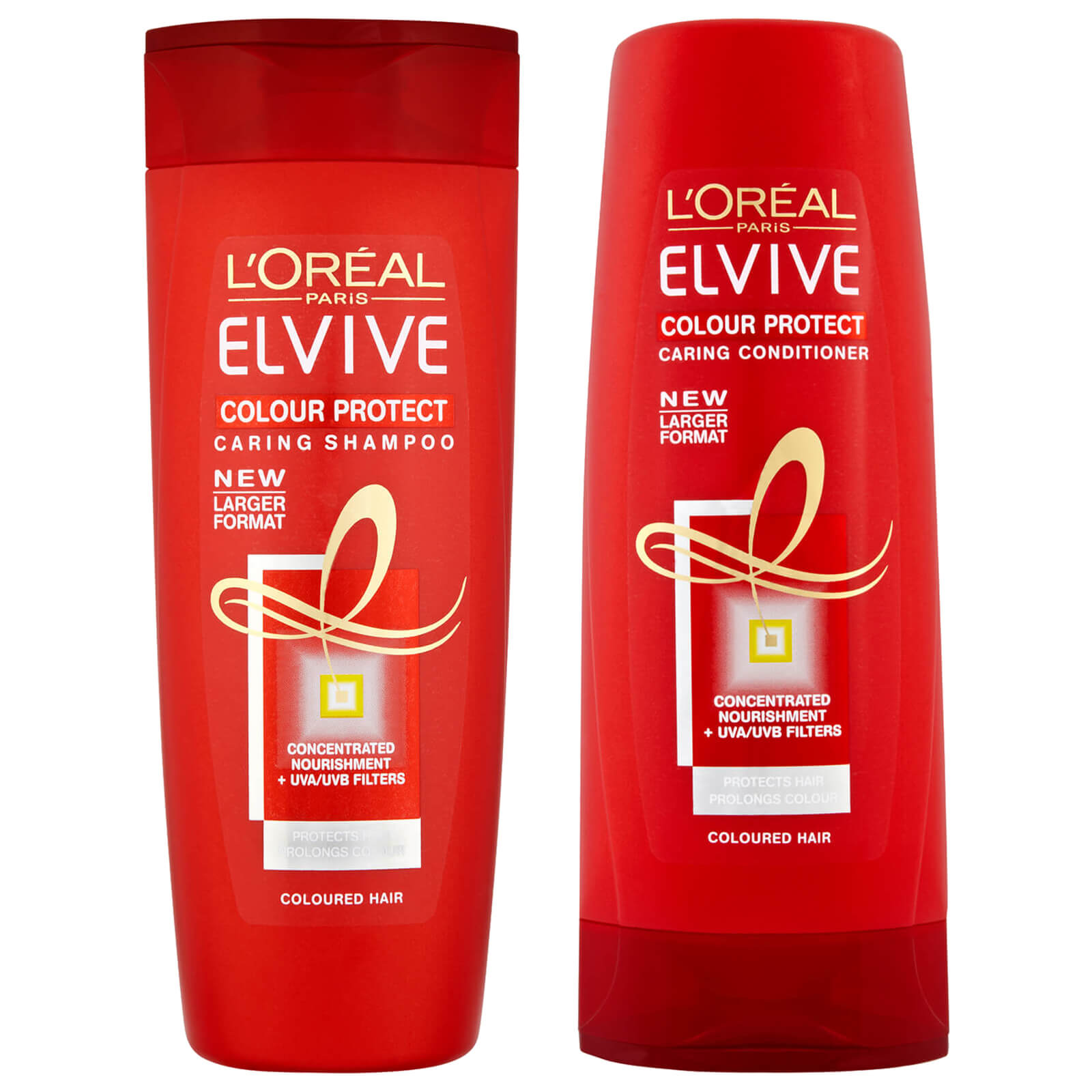 L Oreal Paris Elvive Colour Protect Shampoo And Conditioner Set Exclusive Lookfantastic