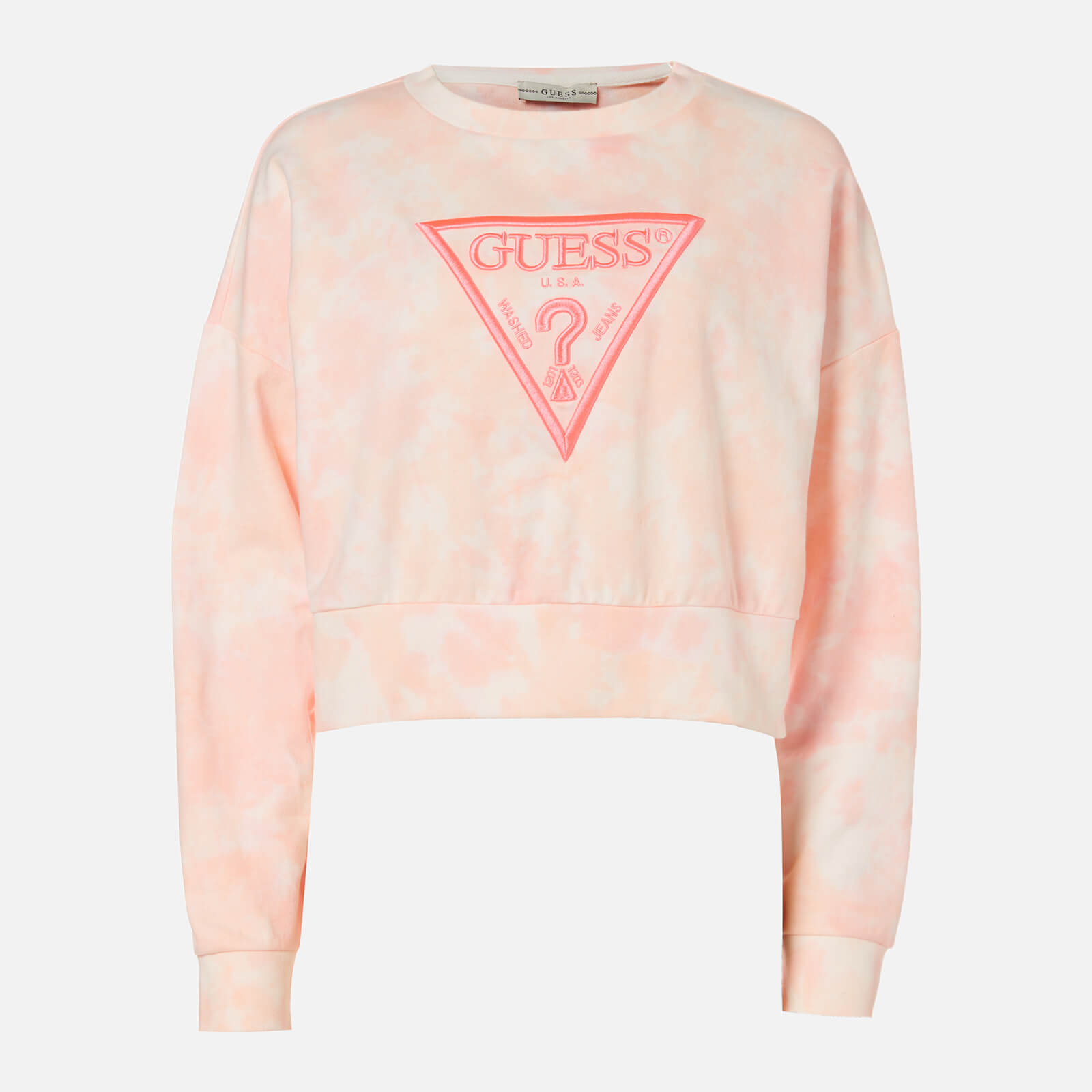 guess sweatshirt pink