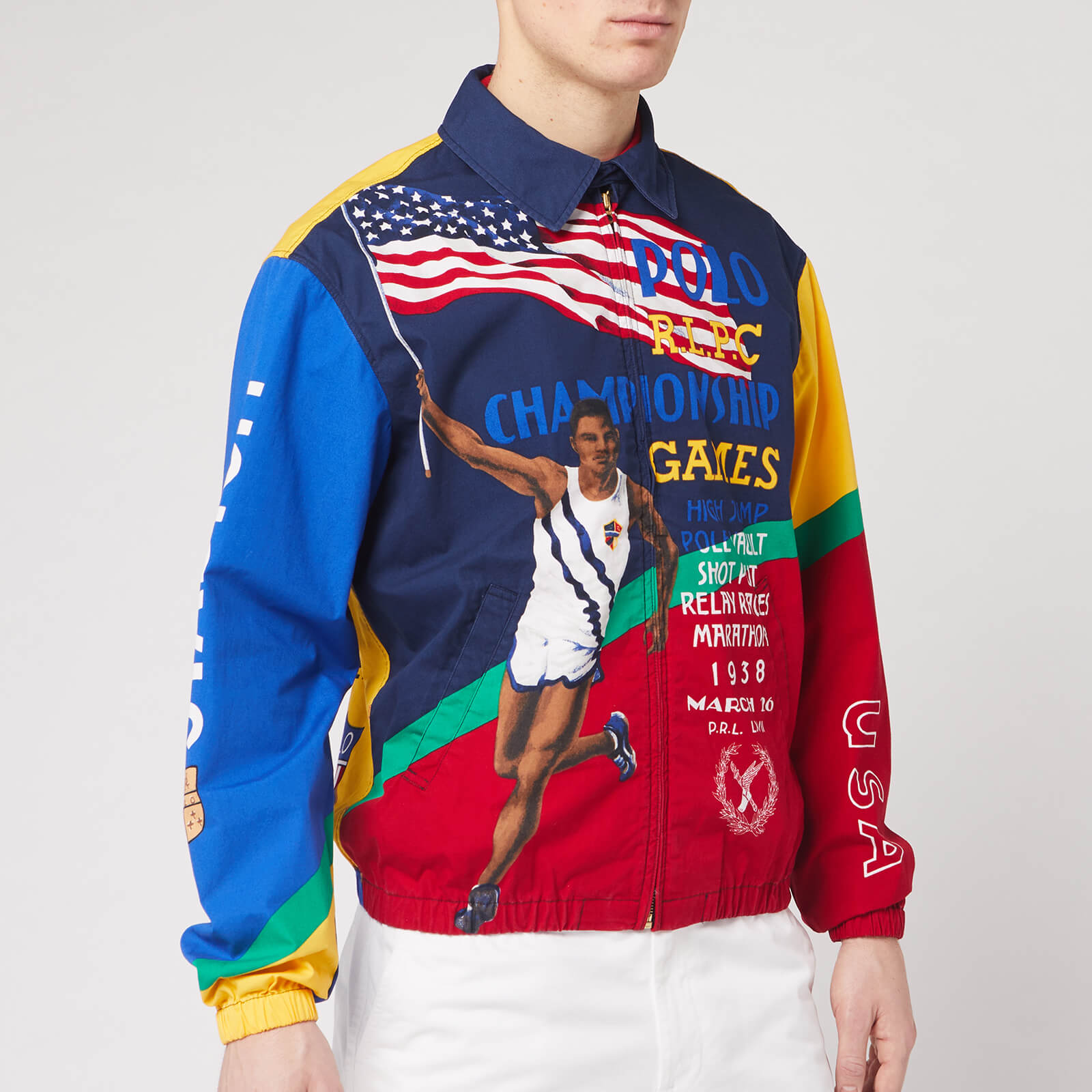 ralph lauren bayport graphic windbreaker