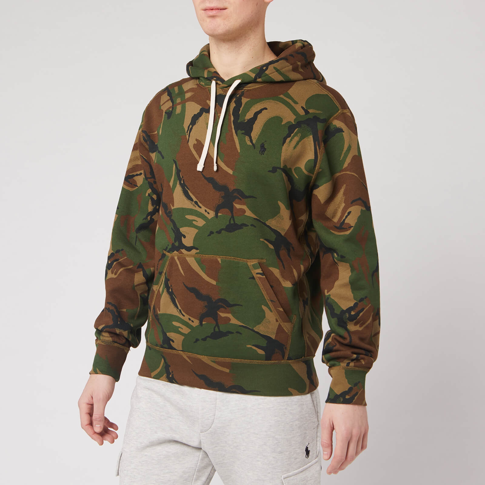 polo camo hoodie