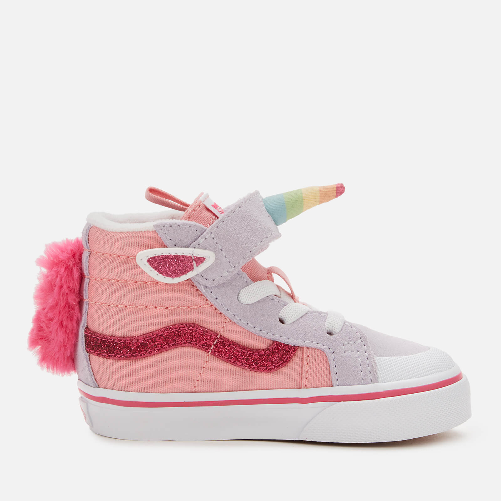 Vans Toddler S Unicorn Sk8 Hi Reissue Trainers Pink Icing Junior
