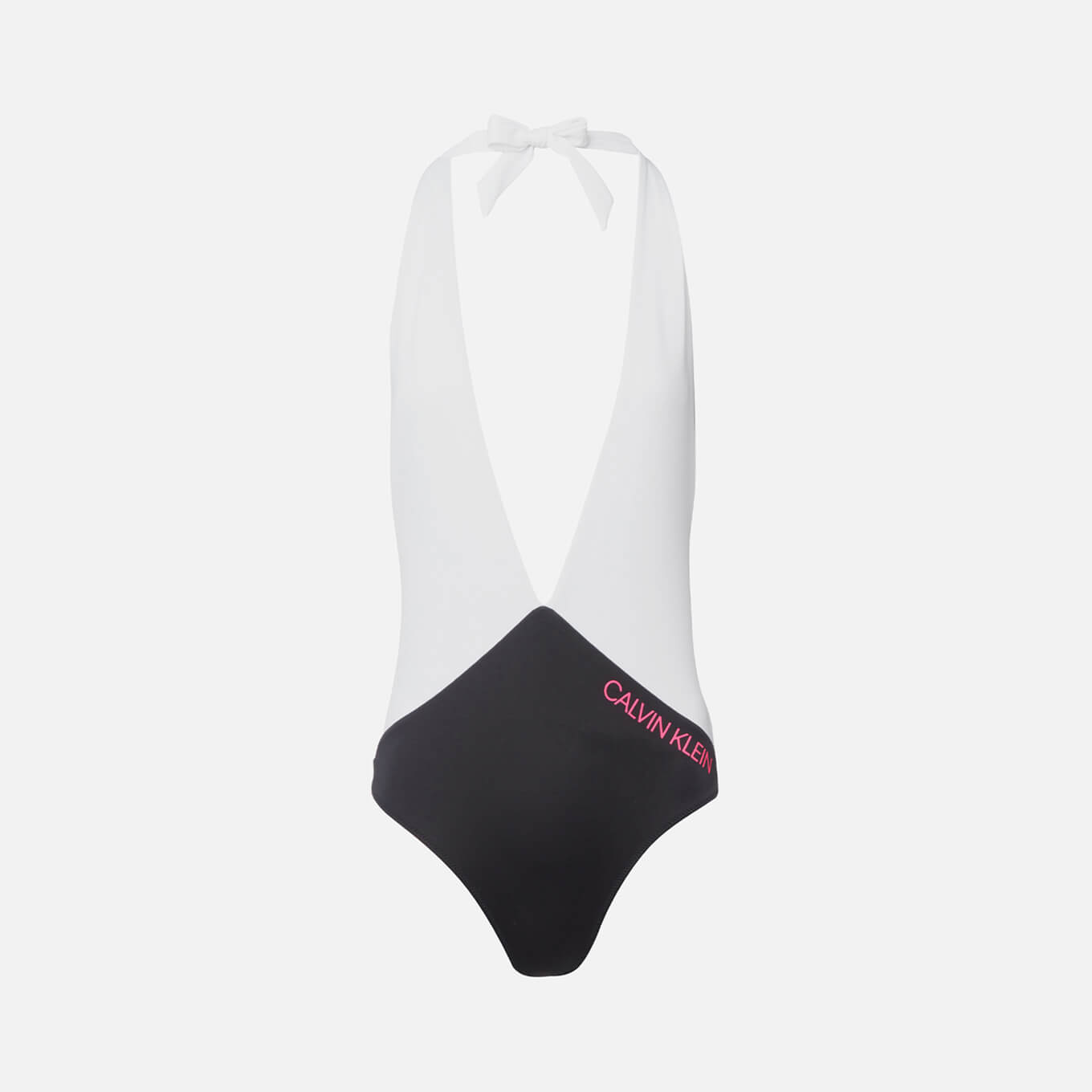 Calvin Klein Women S Plunge Front One Piece Swimsuit Pvh Black