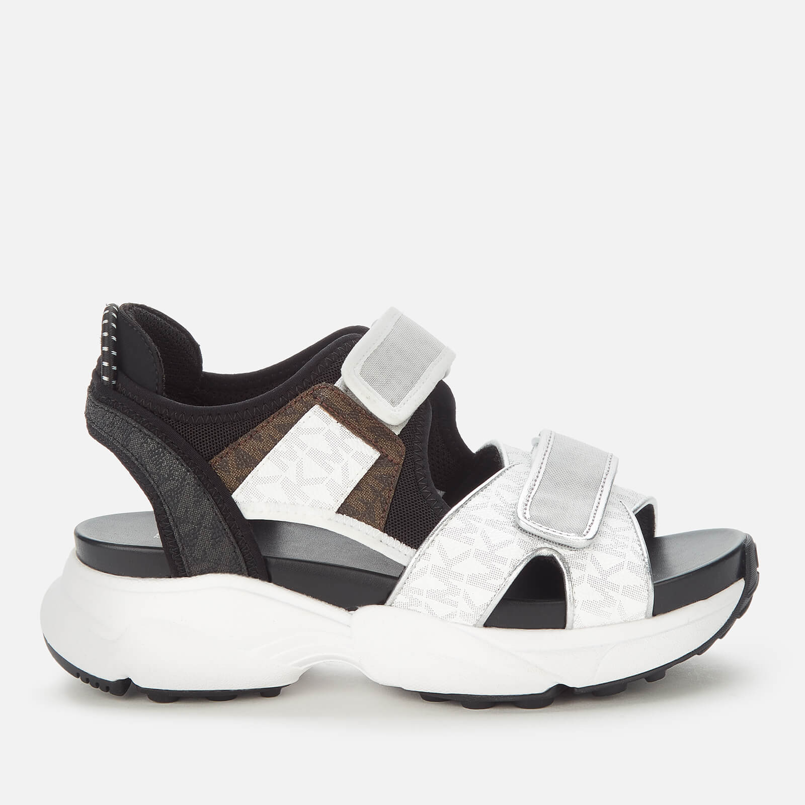 michael kors slippers womens white