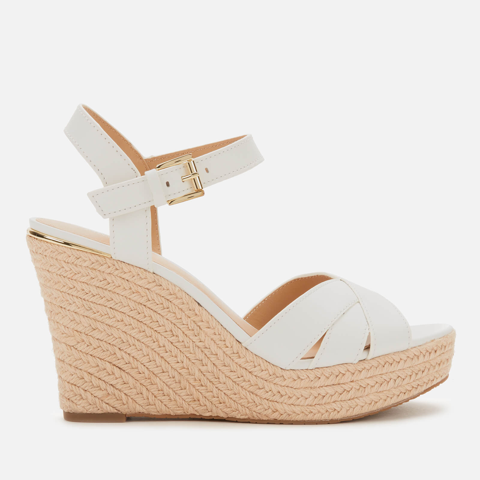 michael kors beige wedges