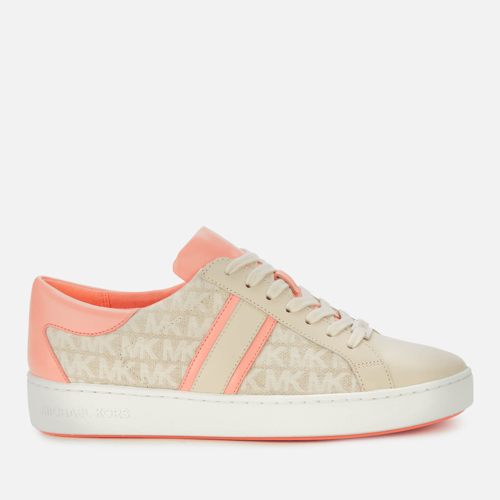 michael kors keaton stripe trainers