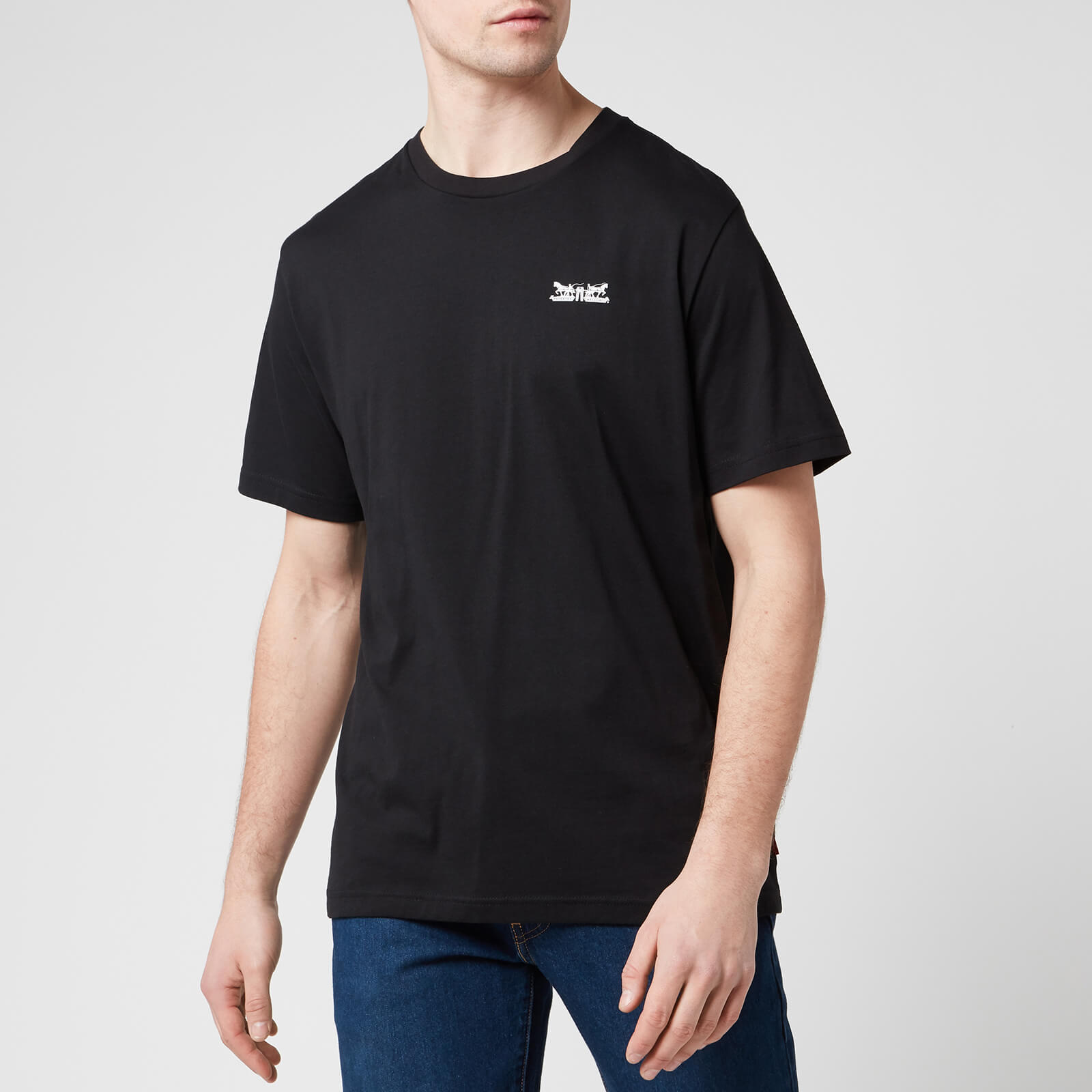 black levi t shirt mens