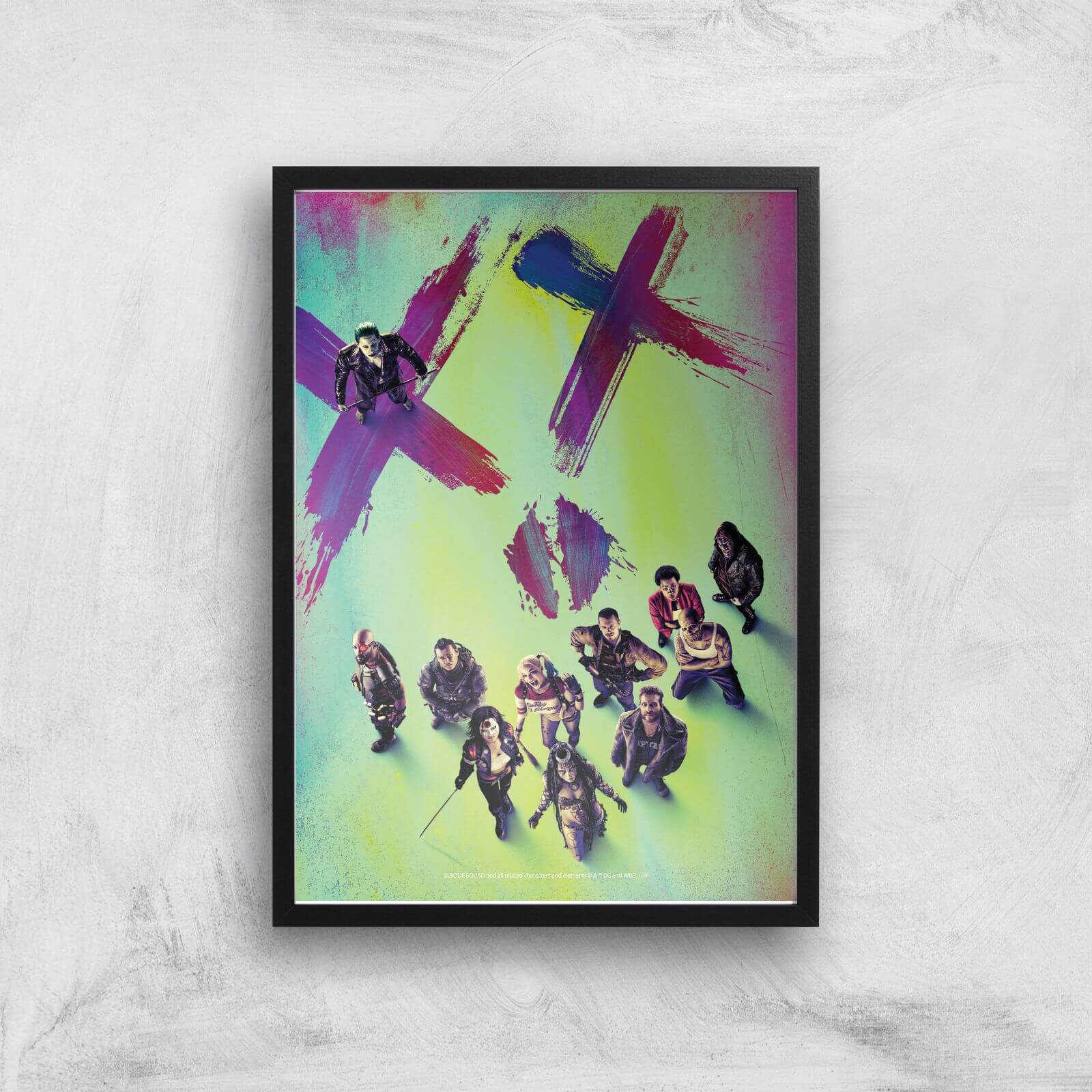 All 10 Suicide Squad Film Posters Option 3 A4