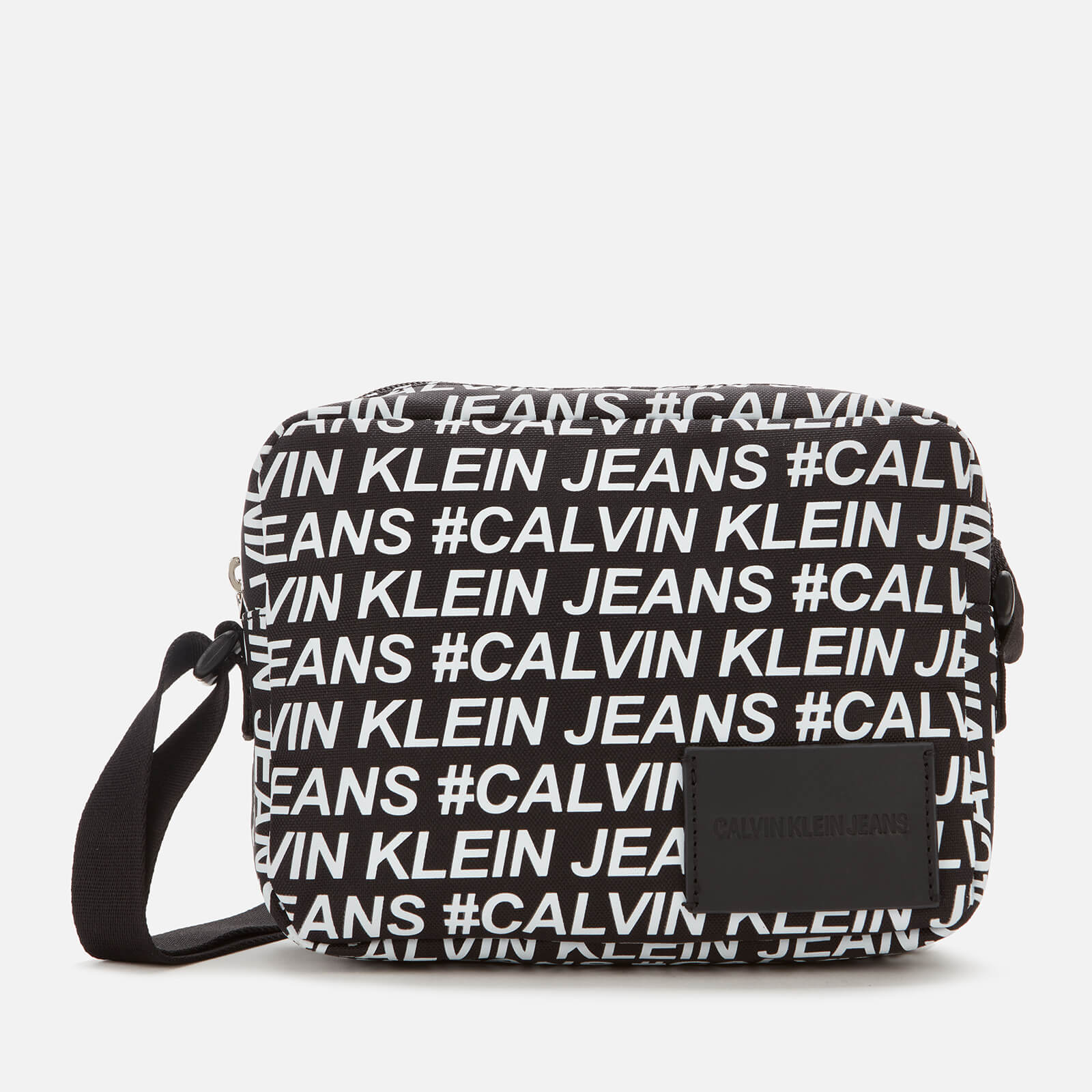 calvin klein bag black and white