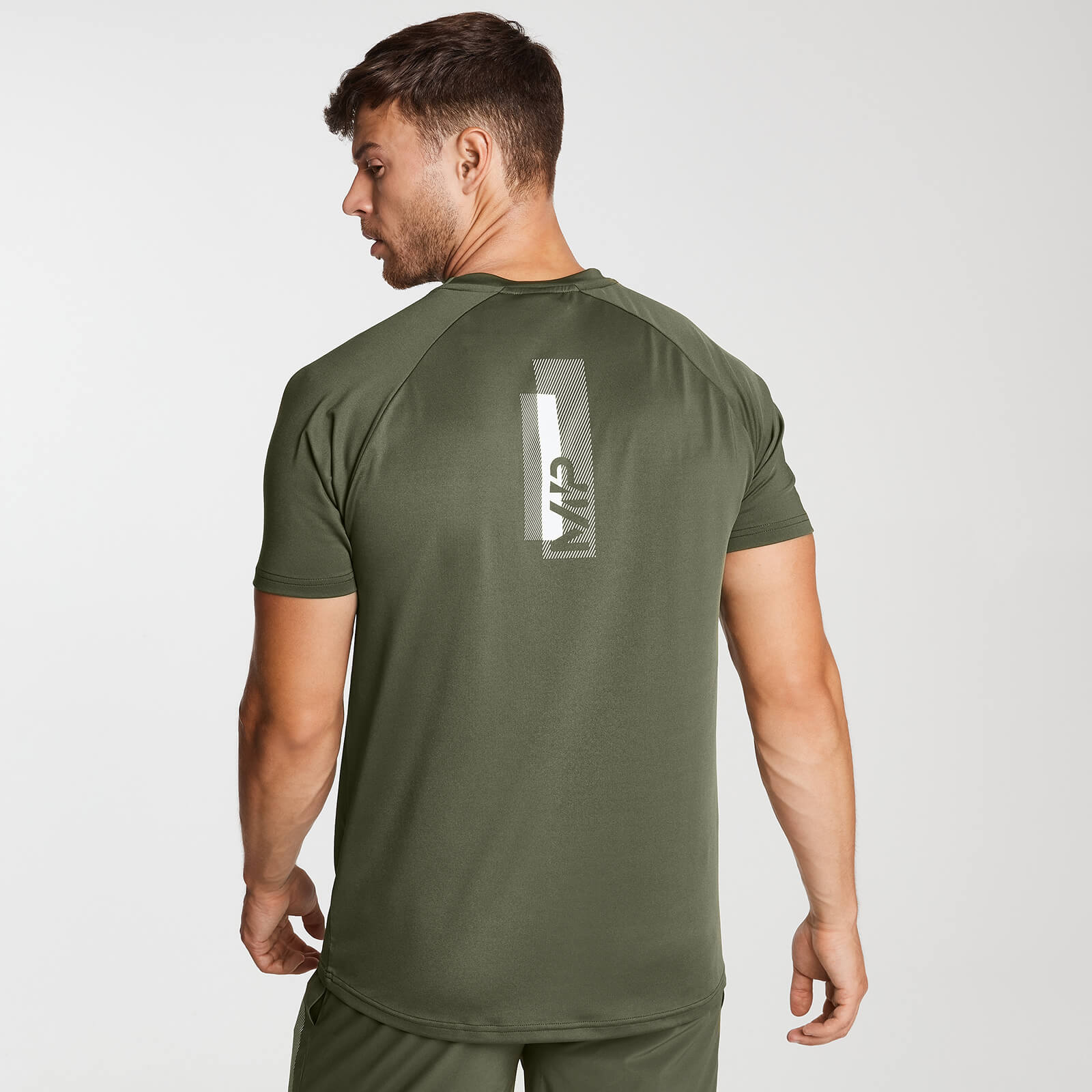 Men's Printed Kortermet trenings T skjorte | Militærgrønn Men's Printed Kortermet trenings T skjorte | Svart | MYPROTEIN™