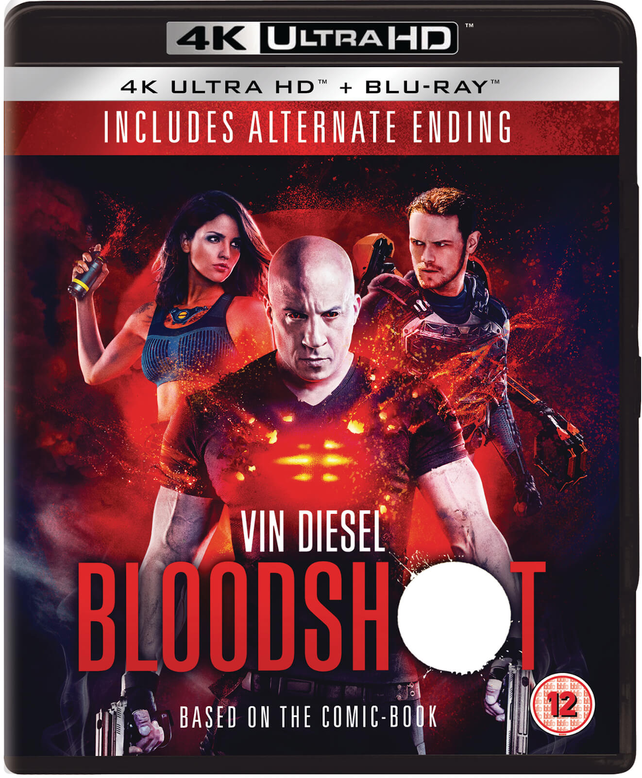 Bloodshot 4k Ultra Hd Includes 2d Blu Ray Blu Ray Zavvi Uk