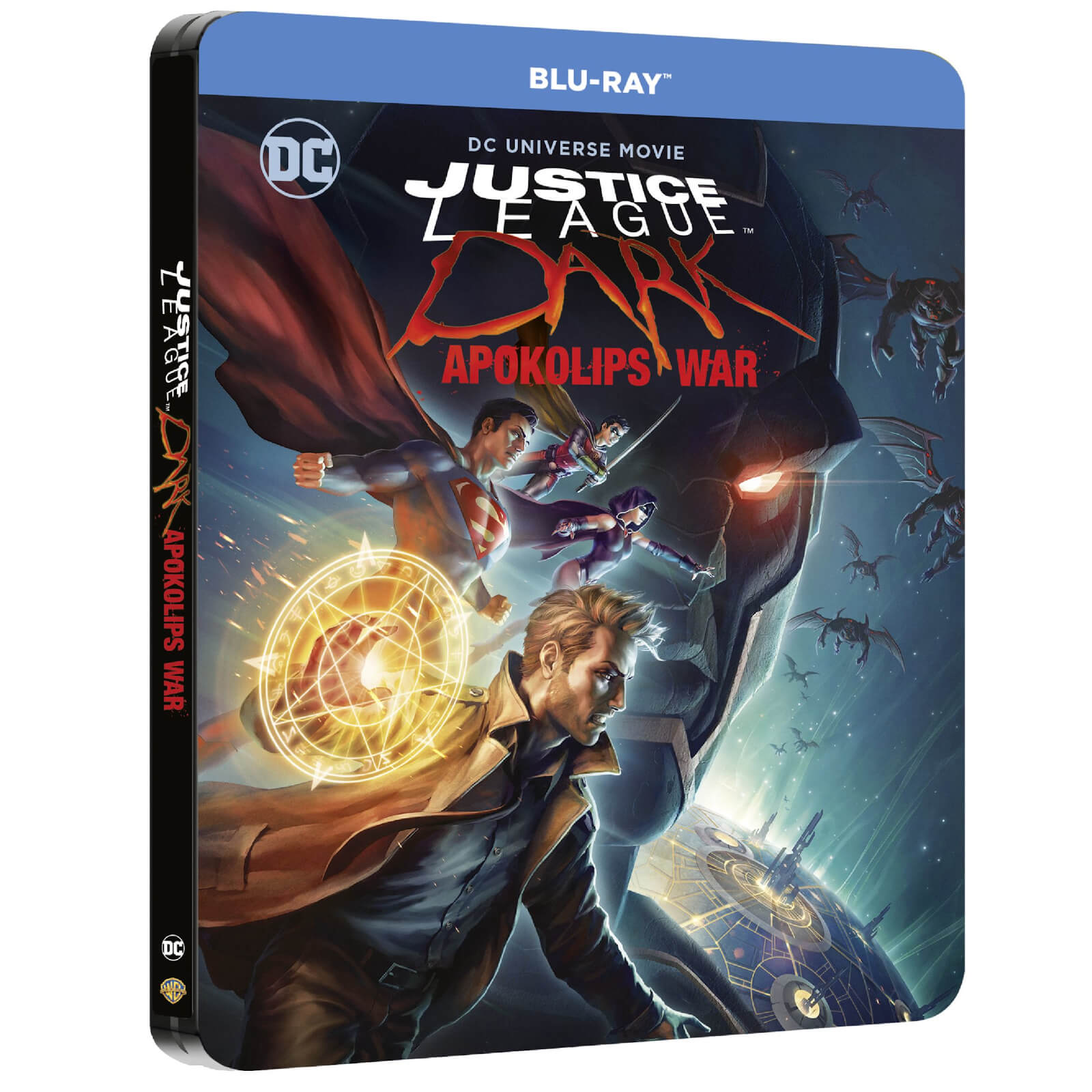 Justice League Apokolips War Blu Ray Steelbook Blu Ray Zavvi Us