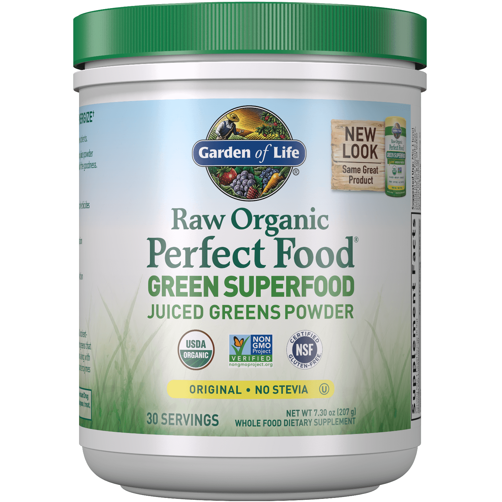 Raw Organic Perfect Food Grunes Superfood Pulver 7g Garden Of Life Uk