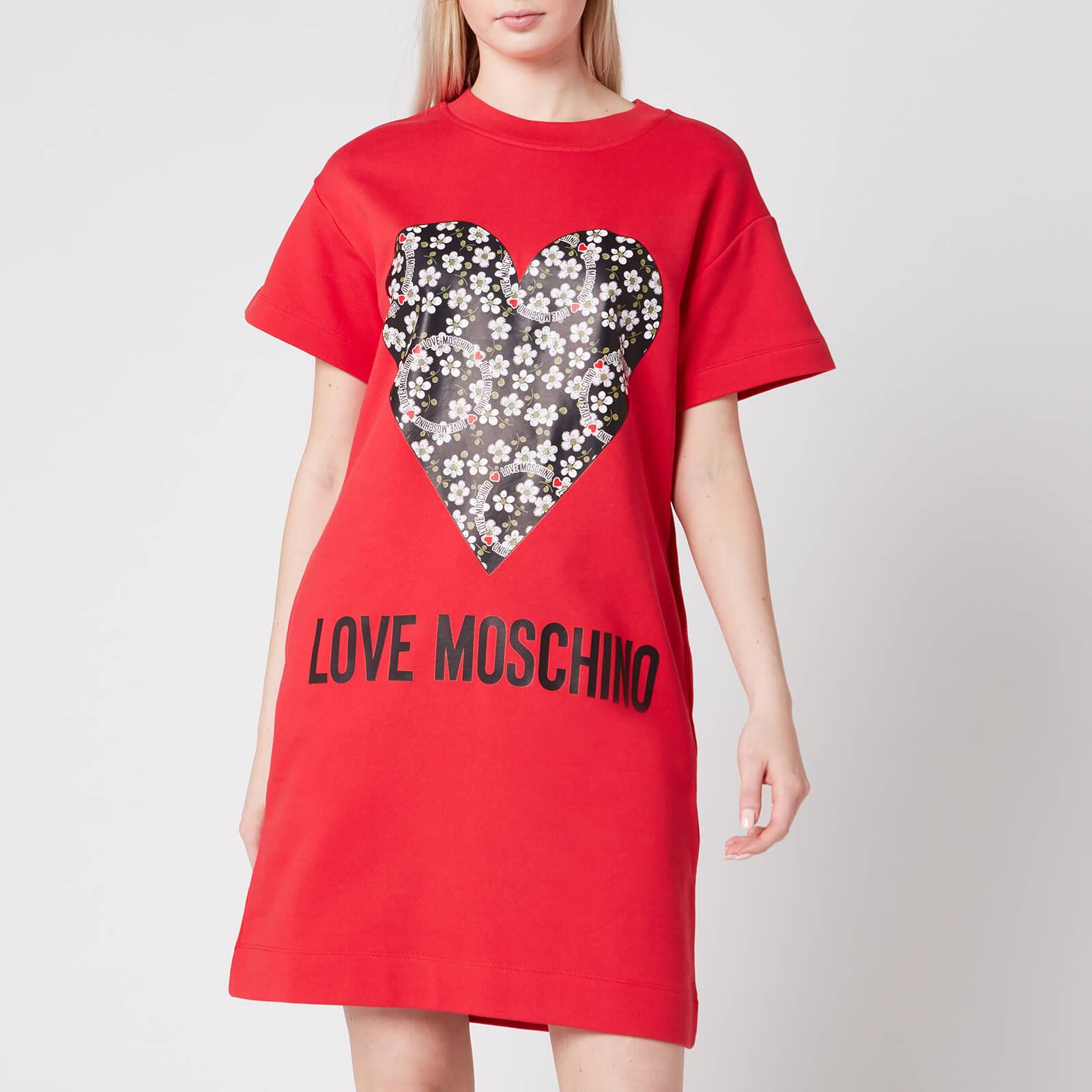 love moschino shirt dress