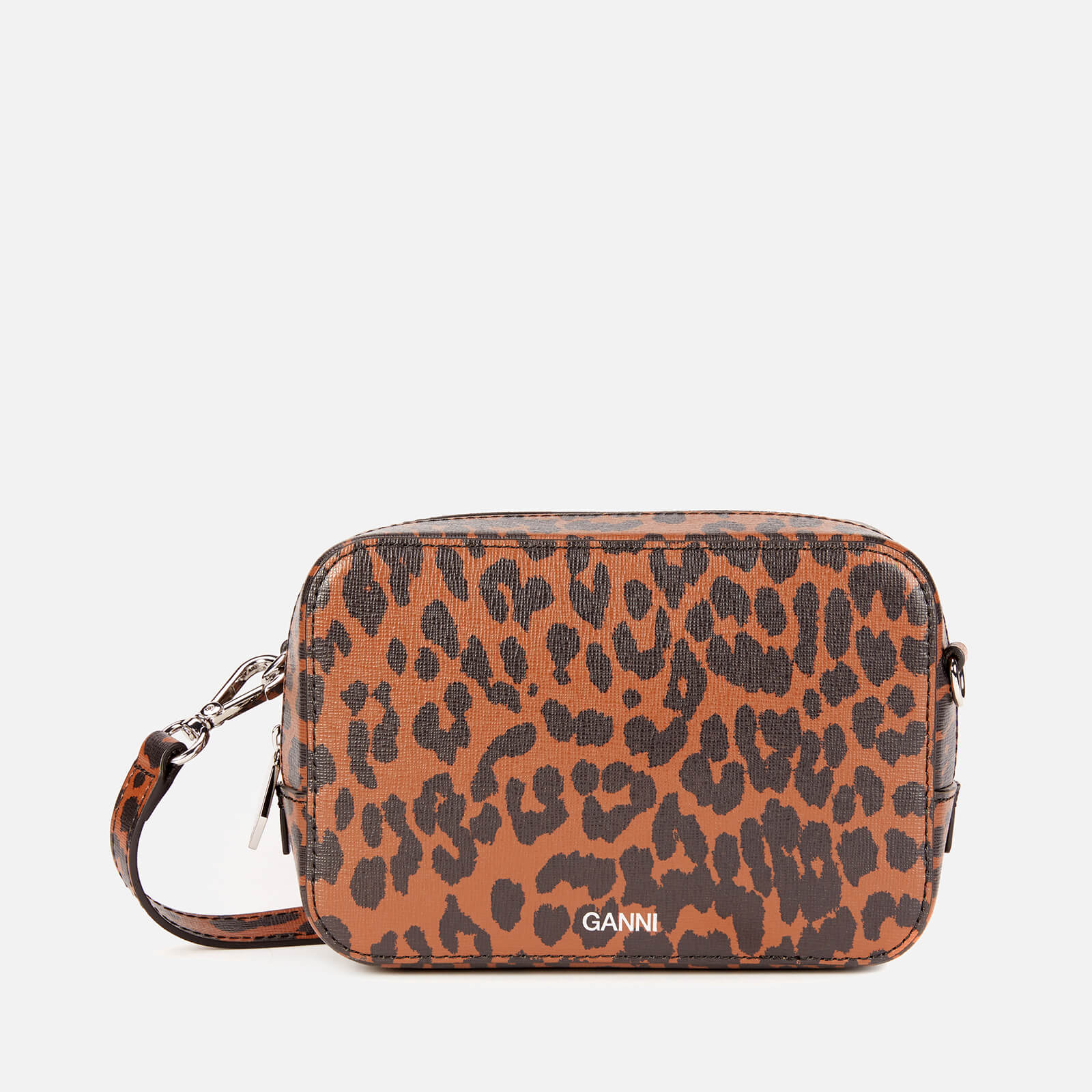 cross body animal print bag
