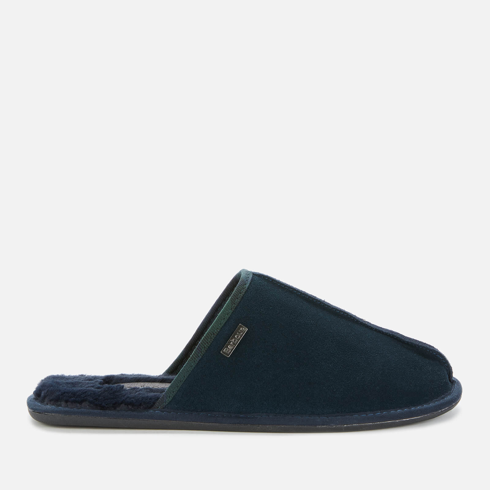 navy barbour slippers