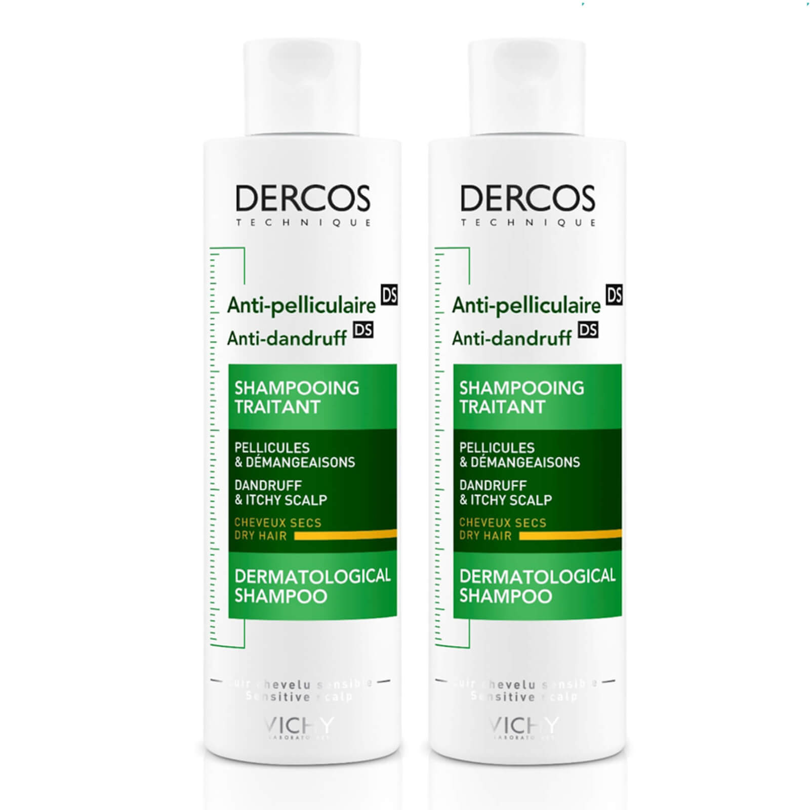 Vichy Dercos Anti Dandruff Dry Hair Duo Lookfantastic