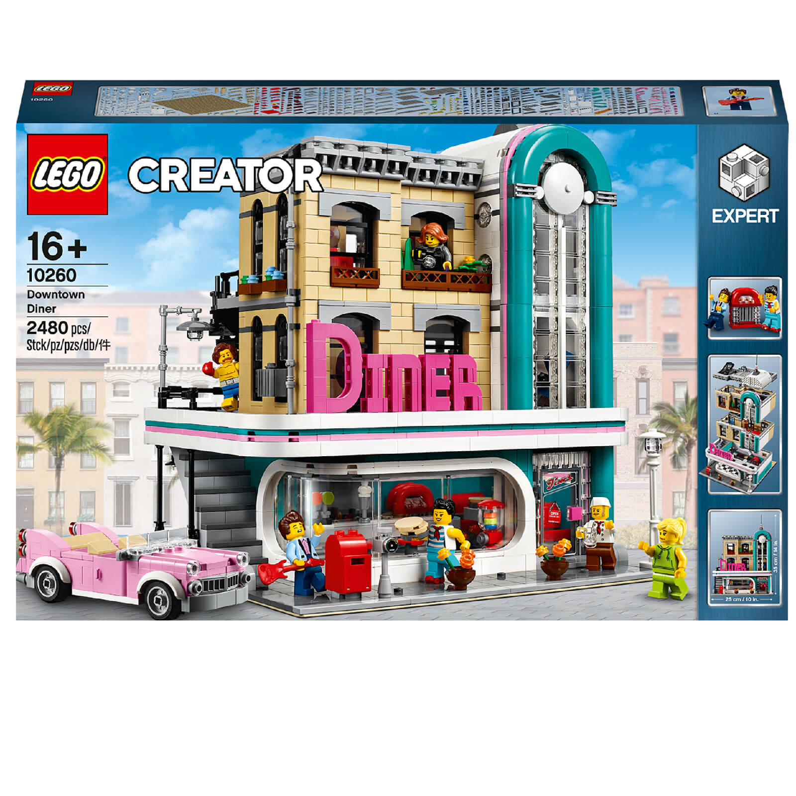 creator expert downtown diner 10260
