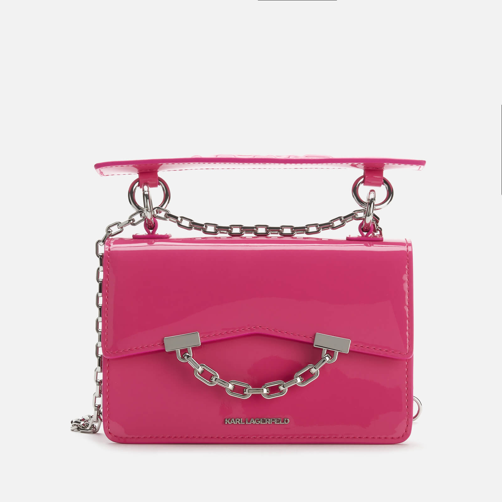neon pink mini bag