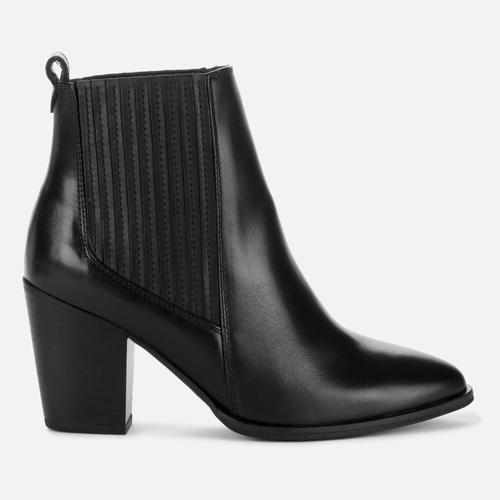 clarks black ankle boots