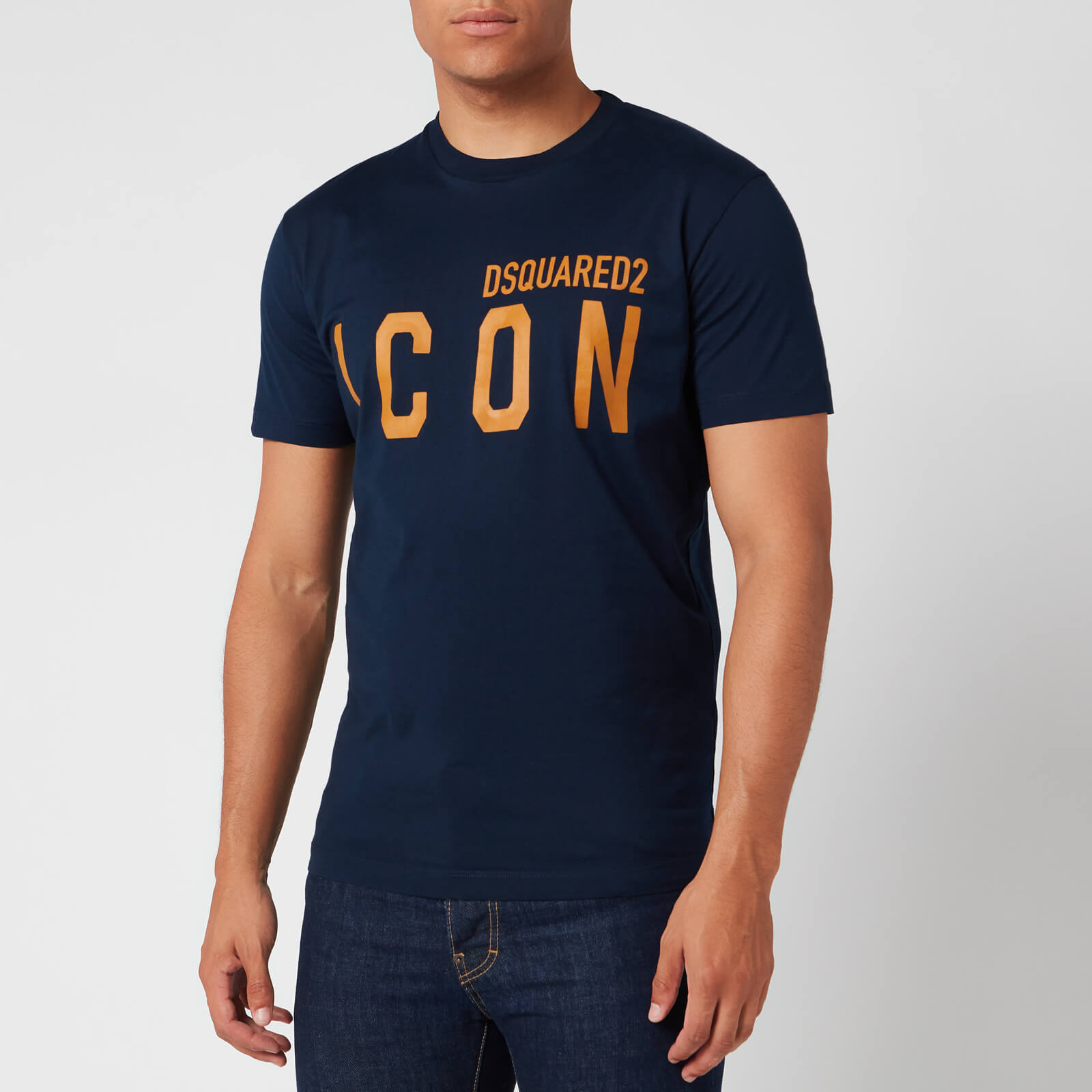 dsquared2 navy t shirt
