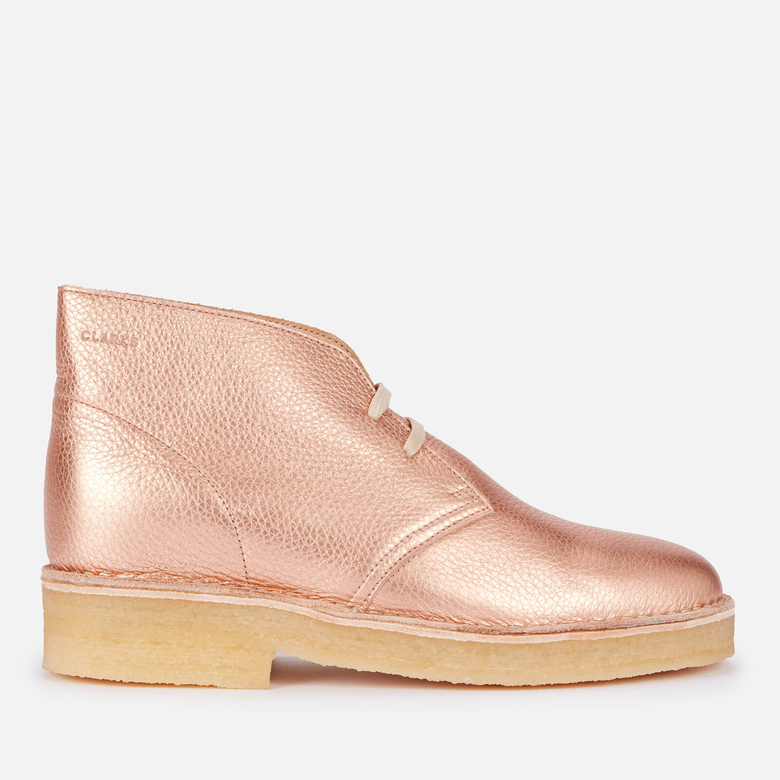 clarks desert boots gold