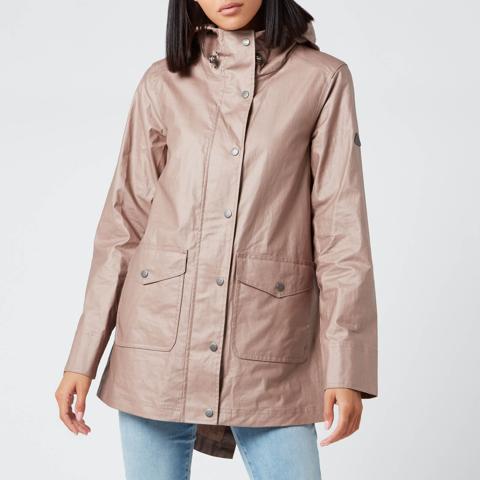 barbour casual jacket womens Grey