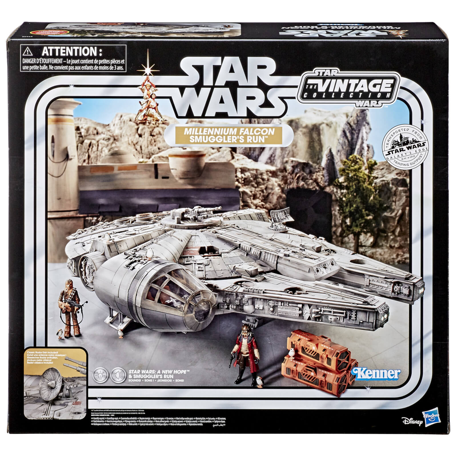 star wars legacy collection millennium falcon