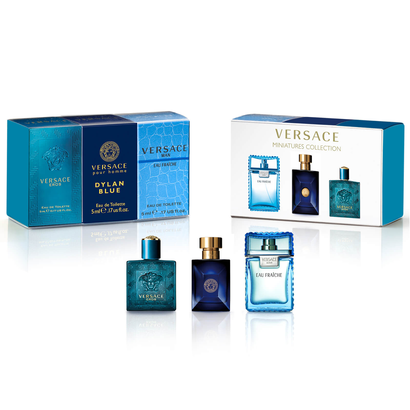Versace Men S Trio Miniature Set Lookfantastic