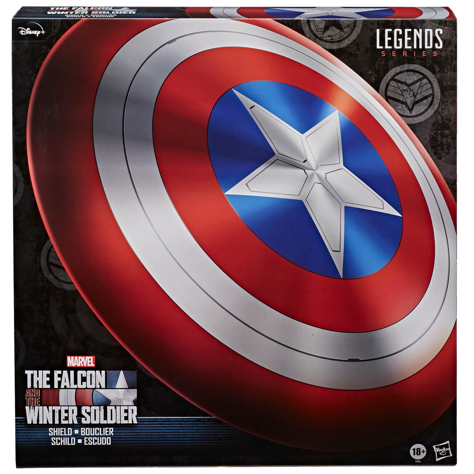 marvel legends captain america shield hasbro