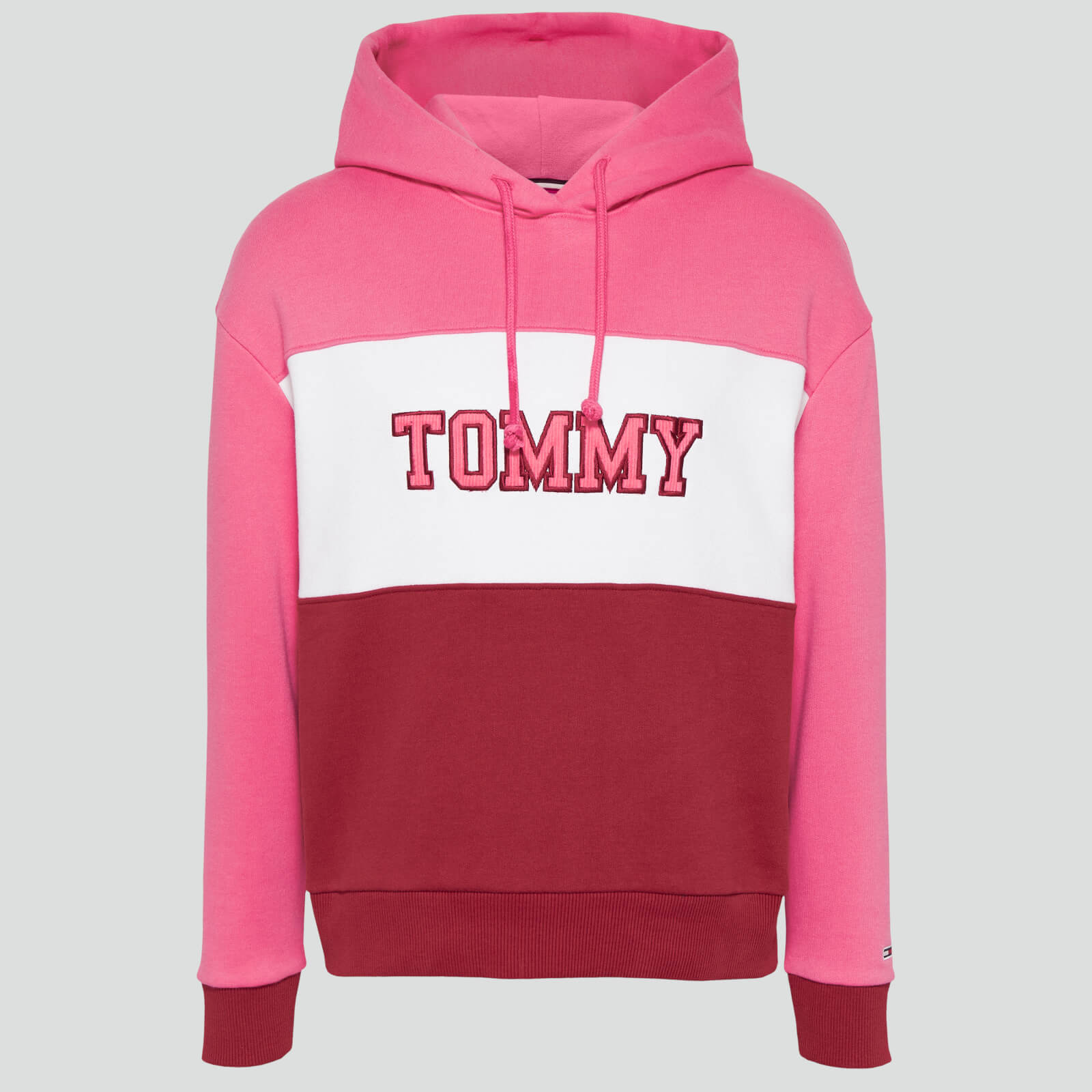 pink tommy jeans jumper