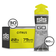 Science in Sport Go + Koffein Energy Gel 60ml - 30 Stück