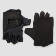 Męskie rękawiczki do podnoszenia ciężarów MP – czarne