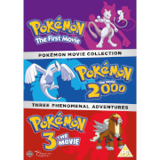 Collection de films Pokemon (Pokémon, le film : Mewtwo contre-attaque, Pokémon 2 : Le pouvoir est en toi, Pokémon 3)