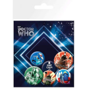 Doctor Who Badge Pack