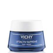 Vichy LiftActiv Night Supreme Anti-Wrinkle and Firming Night Cream, 1.69 Fl. Oz.