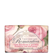 Jabón de rosa y peonía Romantica de Nesti Dante 250 g