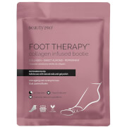 BeautyPro Foot Therapy Collagen Infused Bootie with Removable Toe Tip (ét par)