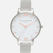 Olivia Burton Women's Classics Collection Watch - White & Silver