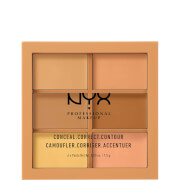NYX Professional Makeup 3C Palette - Conceal, Correct, Contour - Medium