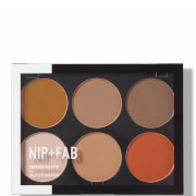 NIP+FAB Make Up Contour Palette - Dark