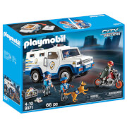 Playmobil : Fourgon blindé avec convoyeurs de fonds (9371)