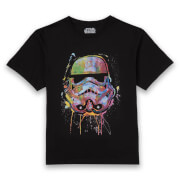 Star Wars Paint Splat Stormtrooper T-Shirt - Black