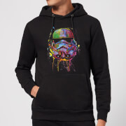 Star Wars Paint Splat Stormtrooper Pullover Hoodie - Black